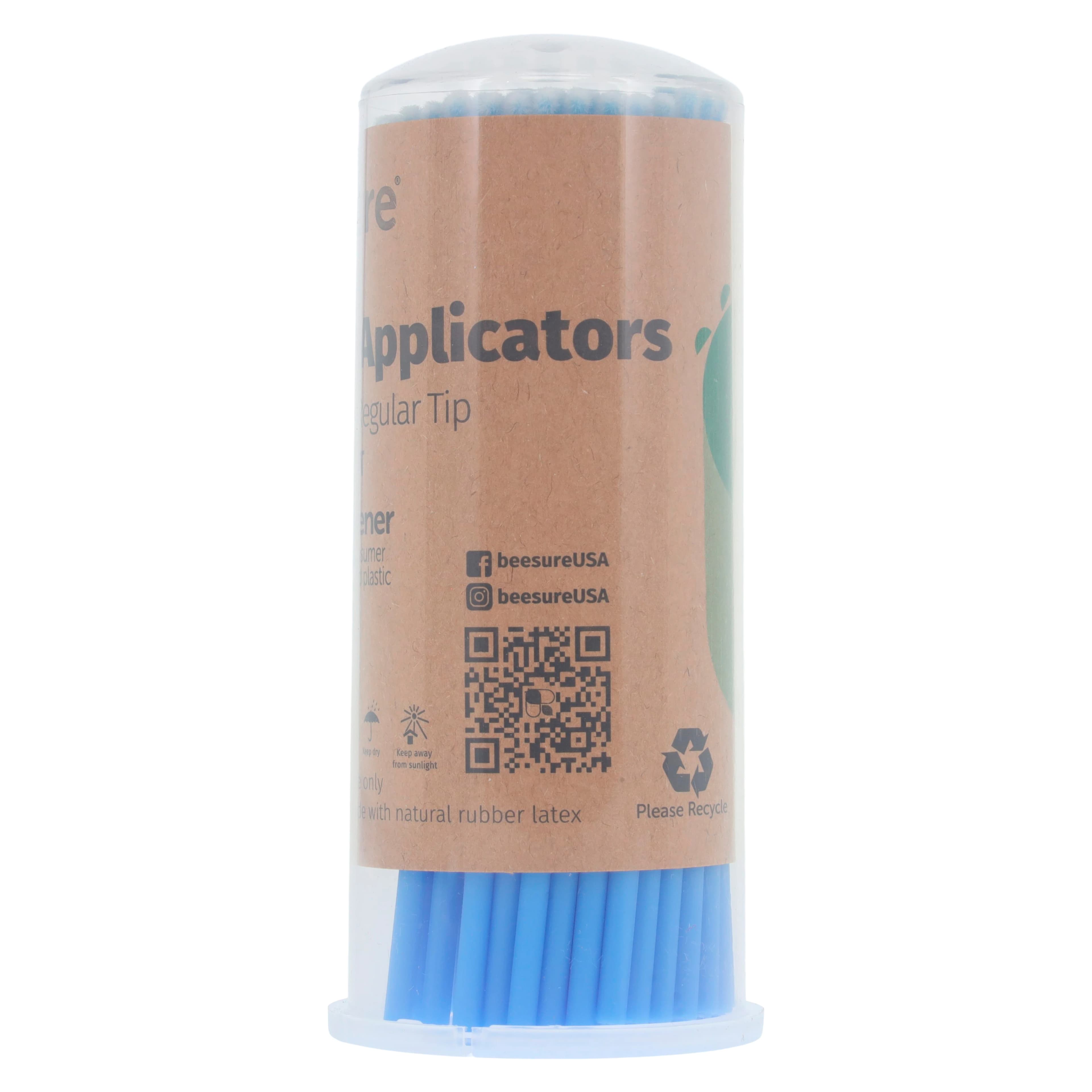 BeeSure® Regular Micro Applicator Tubes, Blue, 2.5mm Tip, 400/Box, BE504T thumbnail 4