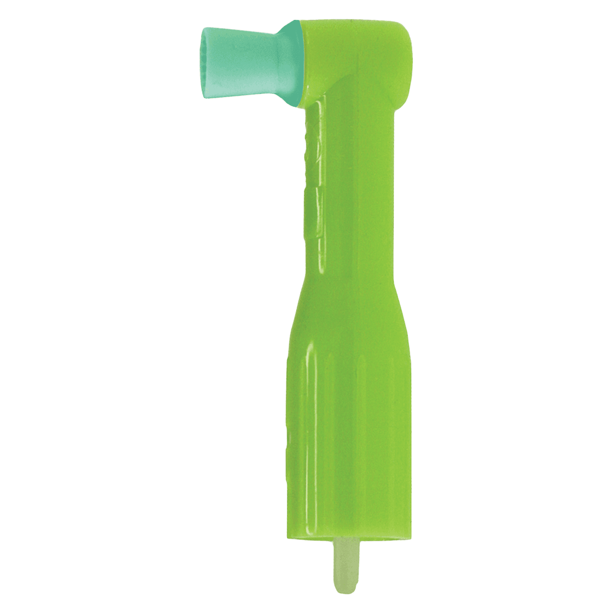 BeeSure Disposable Prophy Angle, 90° Right Angle, Soft Green Cup, Ribbed & Webbed, Latex-Free, 100/Box, BE602RA thumbnail 2