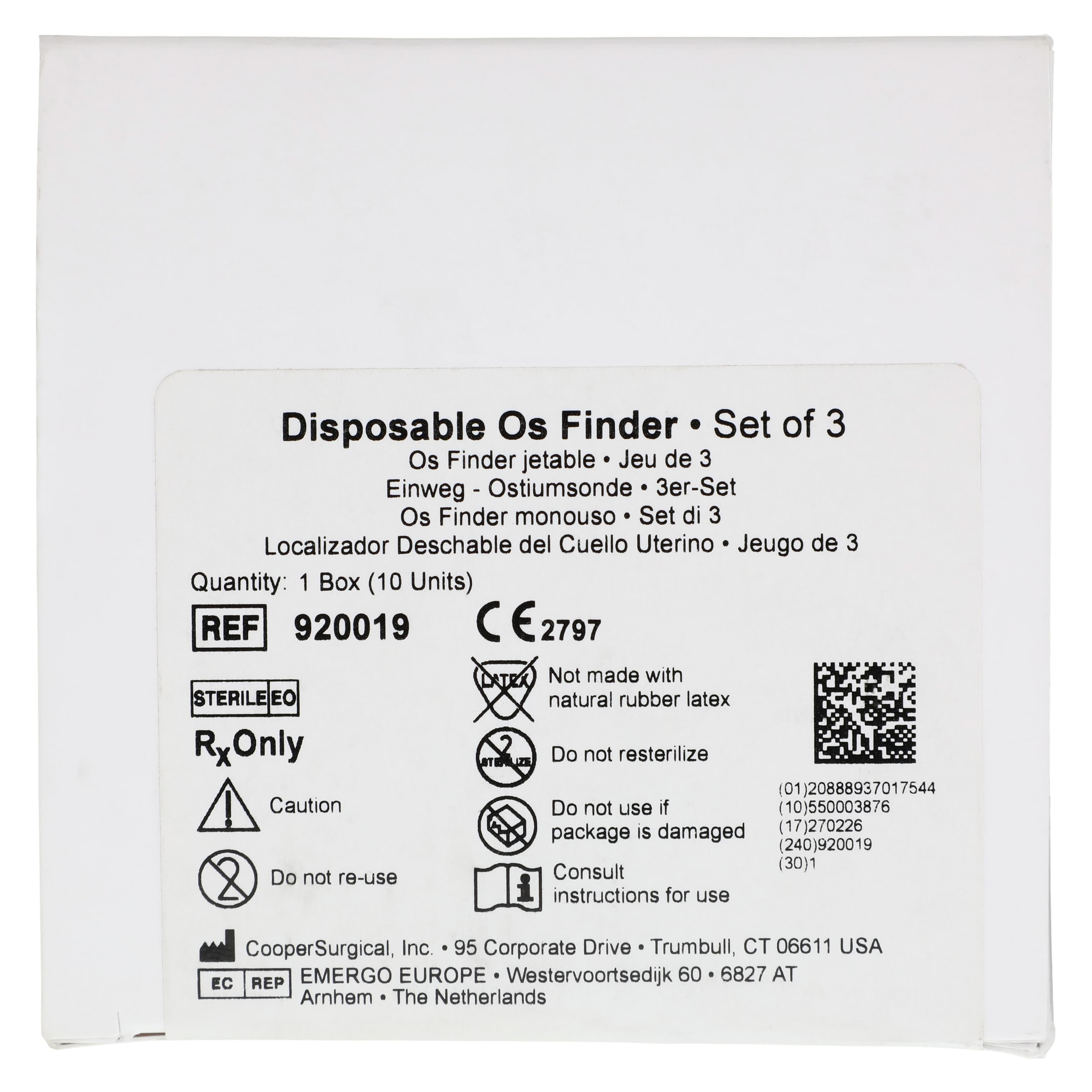 Cooper Surgical OS Finder, Plastic, Disposable, 10/Box thumbnail 4