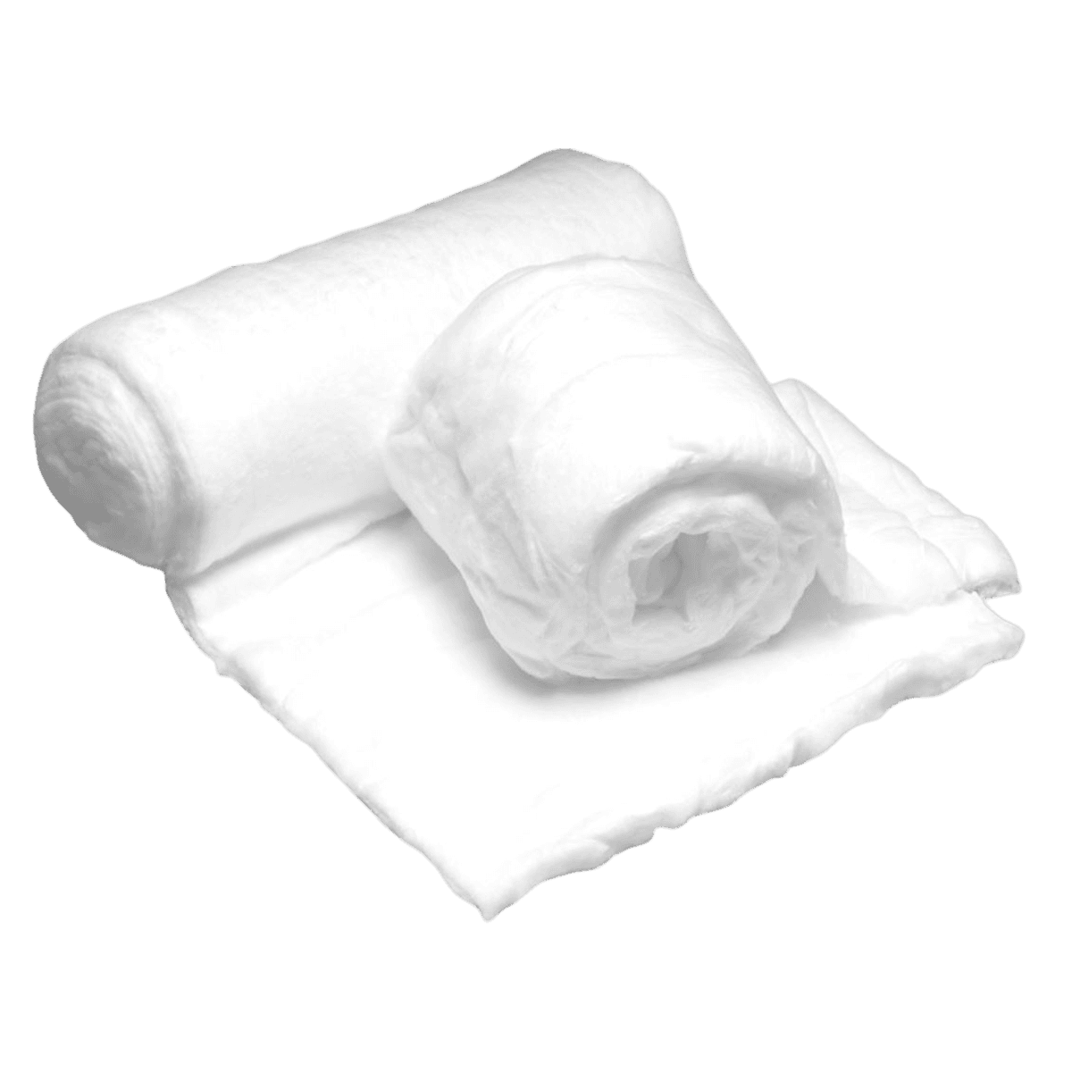DeRoyal Jones Absorbent Cotton Roll, 6" x 13', Sterile, 10/Case - Cotton Roll 6"x13' Sterile - Image 1