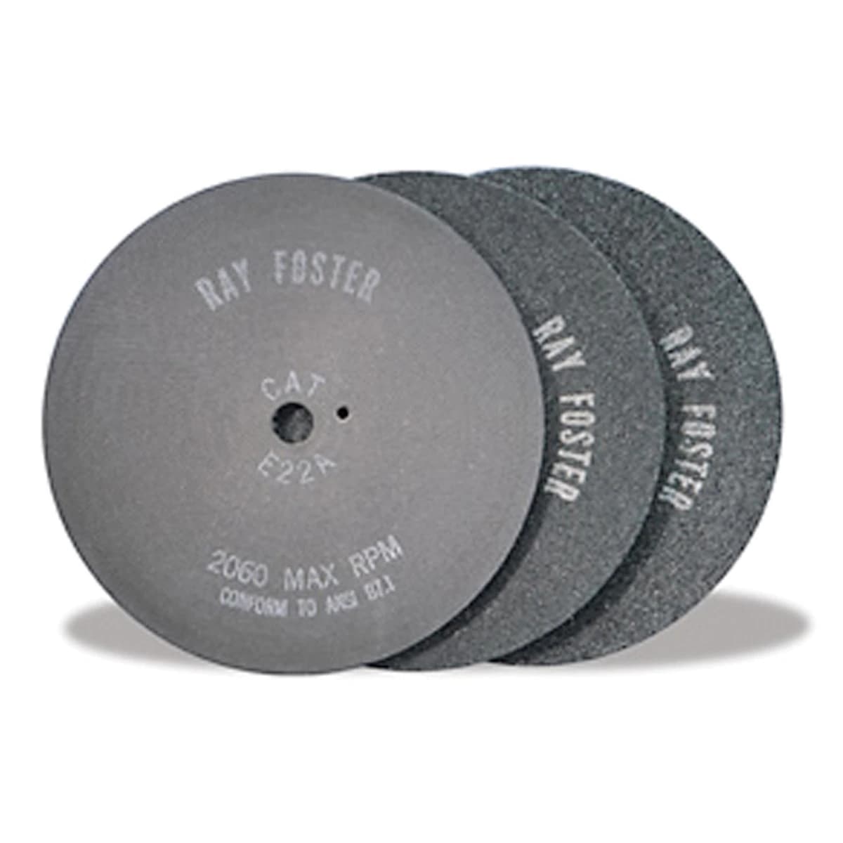 Ray Foster Dental 12" Diameter Extra Coarse Model Trimmer Wheel, E22B - 12" Diameter, Extra Coarse Model Trimmer Wheel - Image 1