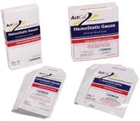 ActCel Hemostatic Gauze 2" x 2", Box of 20, 183547000228 thumbnail 2