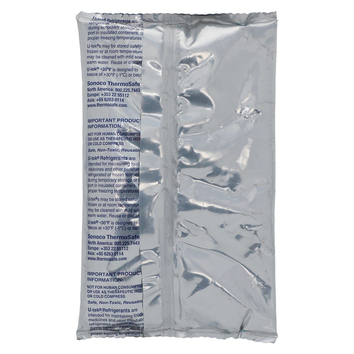ThermoSafe U-tek Refrigerant Gel Pack, 8 oz, 6" x 4" x 3/4", Each thumbnail 2