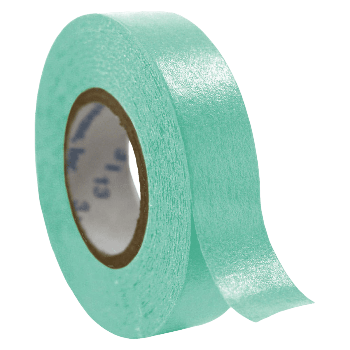 Tape Time Labeling Tape, Aqua, 1/2" x 500", Vinyl Roll - Tape Time Aqua 1/2 X500 - Image 1