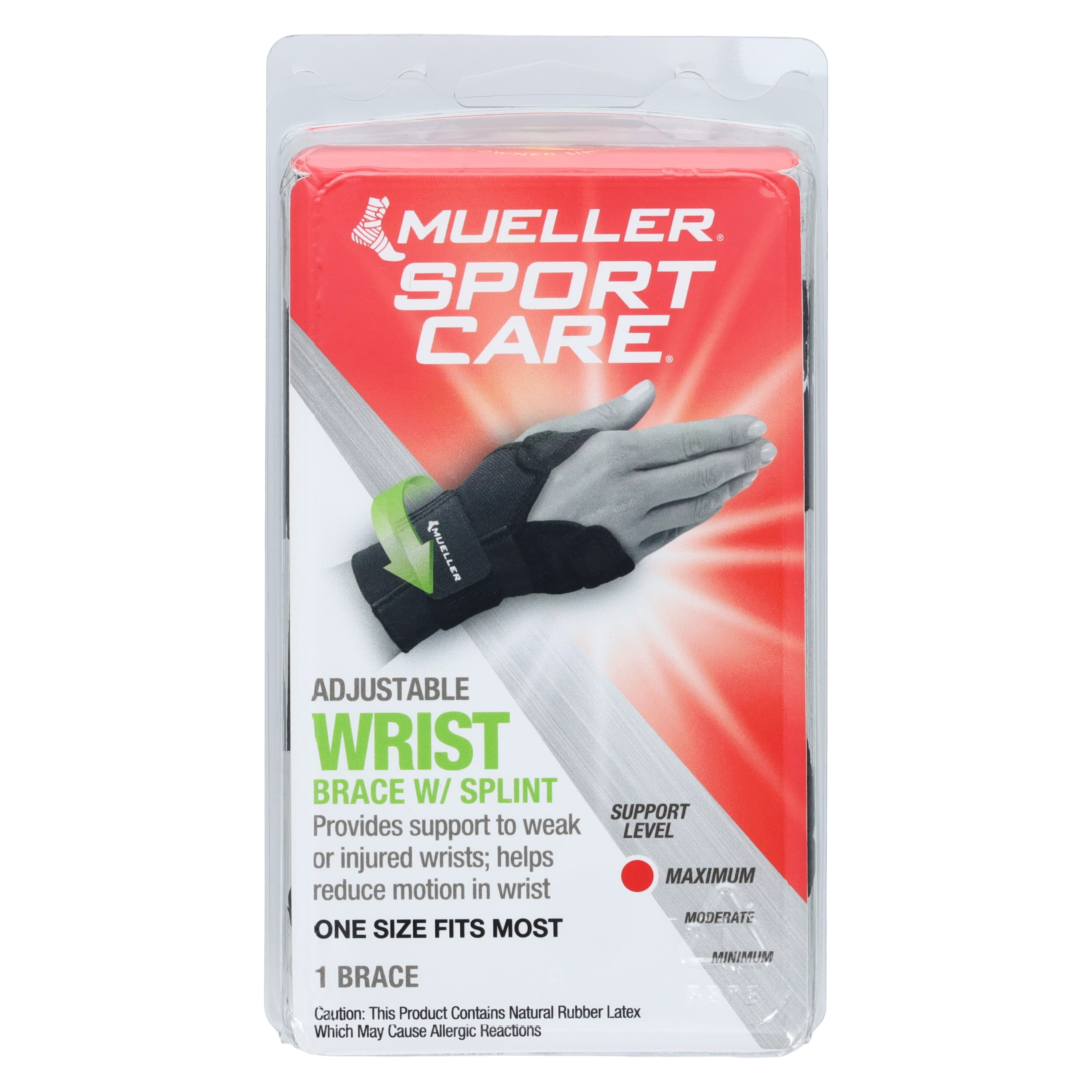 Mueller Sports Medicine Wrist Brace with Splint, Adult, Elastic, Universal, 10-24" thumbnail 6