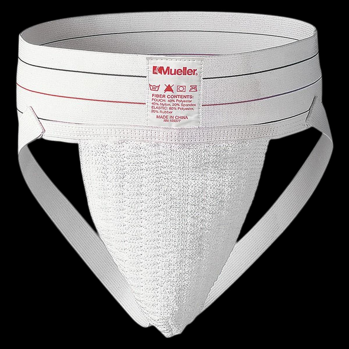 Mueller Sports Medicine Athletic Supporter, Adult X-Large, White, 38-42" Waist - Athletic Supporter Adult White - Image 1