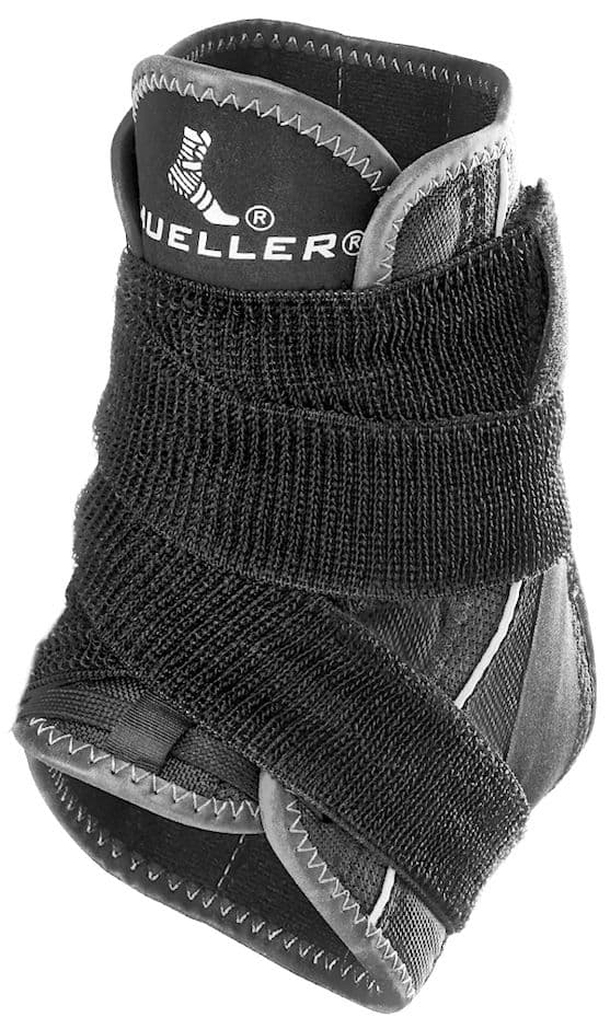 HG80 Premium Soft Stabilizing Ankle Brace, Large (Men's 11-13 / Women's 12-14), HydraCinn, Left/Right, by Mueller Sports Medicine thumbnail 2