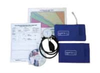 Cooper Surgical Aneroid ABI Kit with 2 Cuffs and Aneroid Sphygmomanometer, Black/Blue, Each - ABI Kit w/2 Cuffs& Aneroid - Image 1