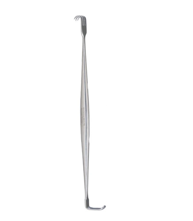 Vantage Senn Retractor, Sharp, 6-3/8" Stainless Steel, Each - Retractor Senn Sharp - Image 1