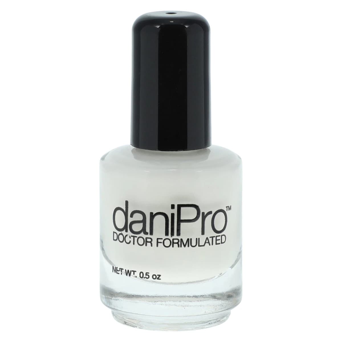 DaniPro Infused Nail Polish, Undecylenic Acid, White, 0.5 oz - Danipro Infused Nail Polish - Image 1
