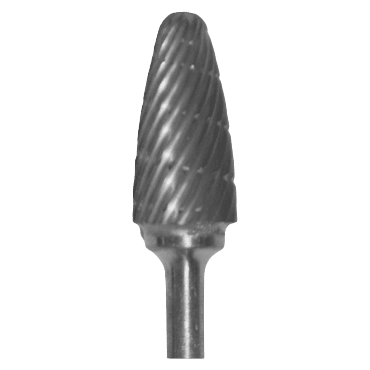 Buffalo Dental Carbide Lab Bur, HP Dual Cut Regular 84T Taper, 3/32" Shank, 44.5mm, #18100 - Buffalo - Carbide Lab Burs HP Dual Cut Regular 84T Taper - Image 1