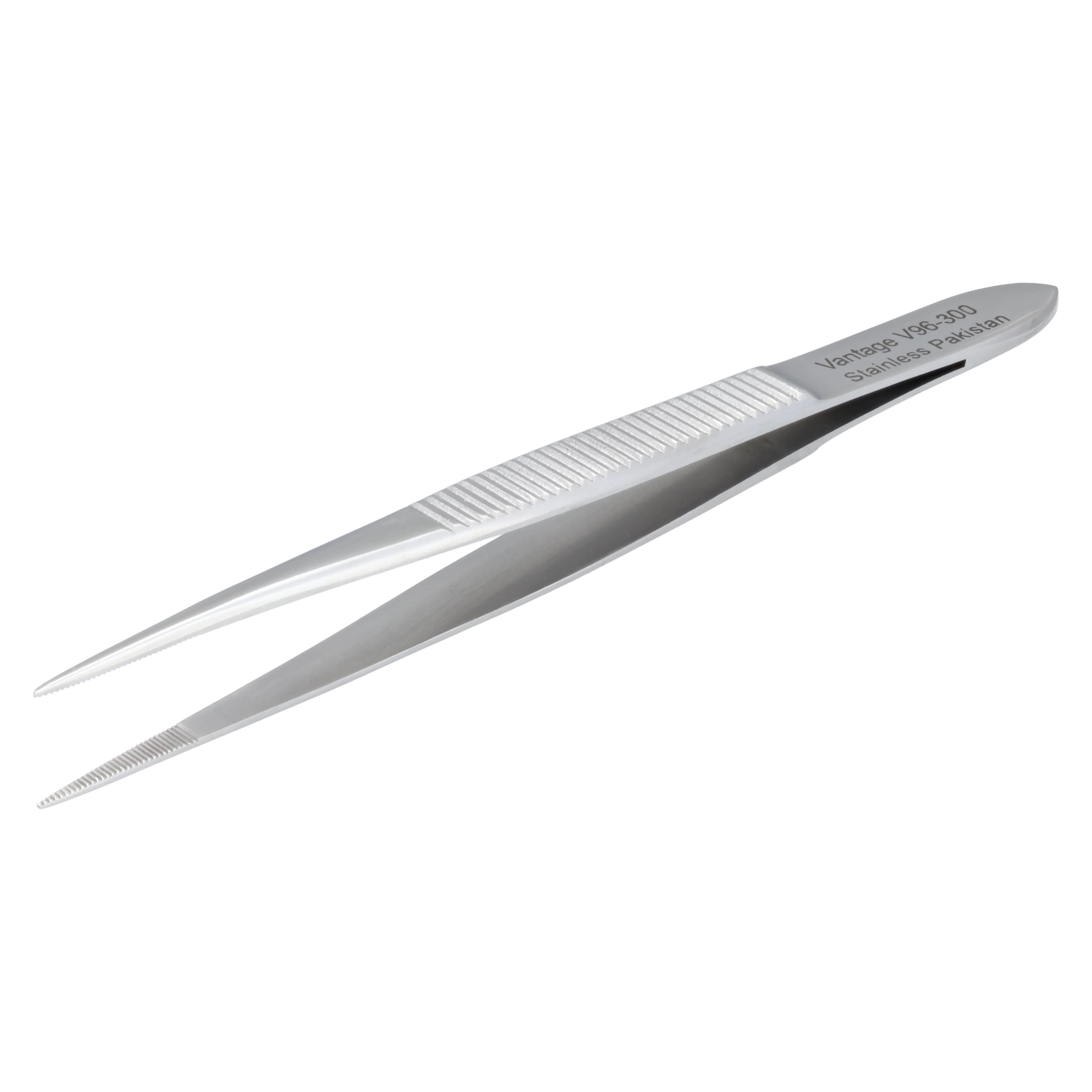 Vantage Splinter Forceps, Straight, 3-1/2", Stainless Steel, Autoclavable, Each thumbnail 4