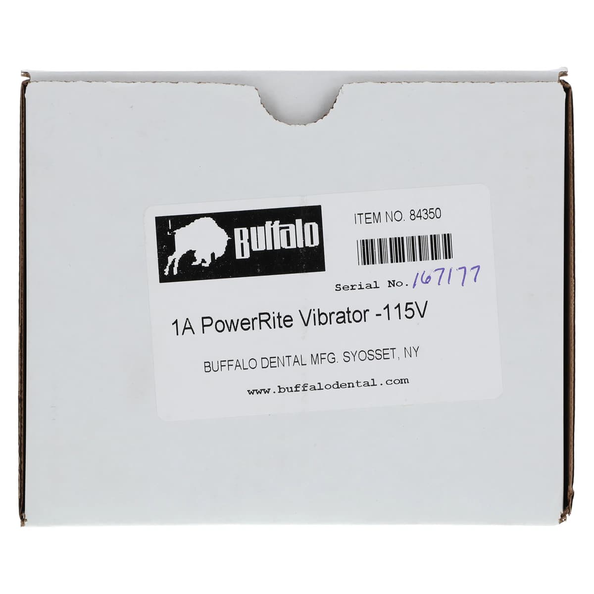 Buffalo Dental PowerRite Vibrator, Style #1A, 3-Speed, 110-120V, 4" Rubber Platform, 84350 thumbnail 6
