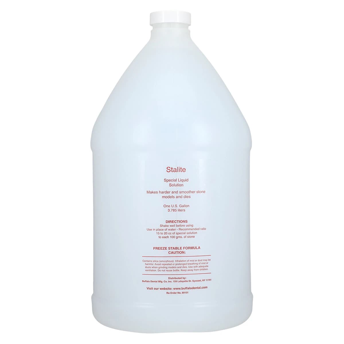 Stalite Special Solution Gypsum Hardener, 1 Gallon Bottle, 80151 - Stalite Special Solution - Image 1