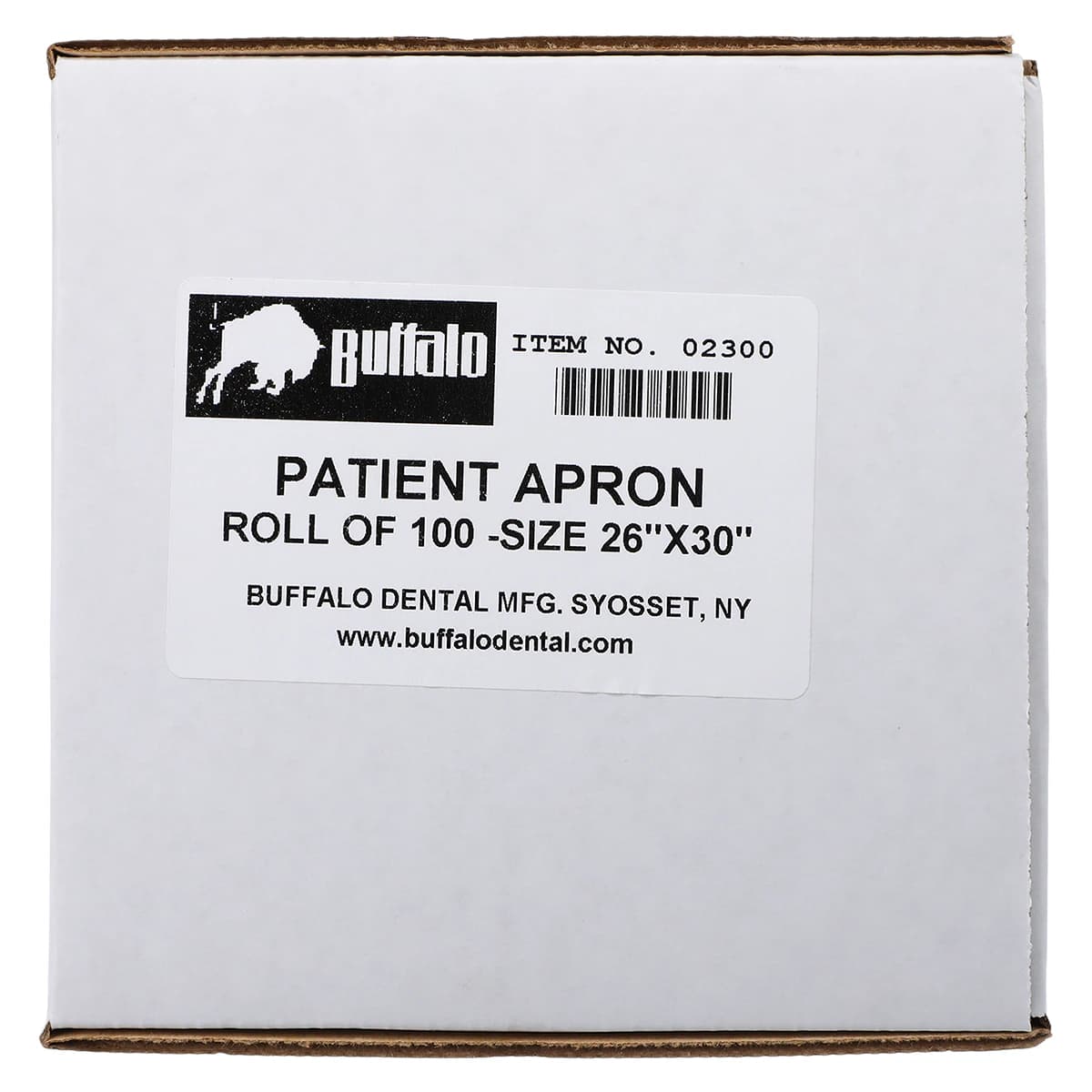 Buffalo Dental Patient Protection Aprons, Blue, Disposable, 26" x 30", 100/Roll, 02300 thumbnail 3