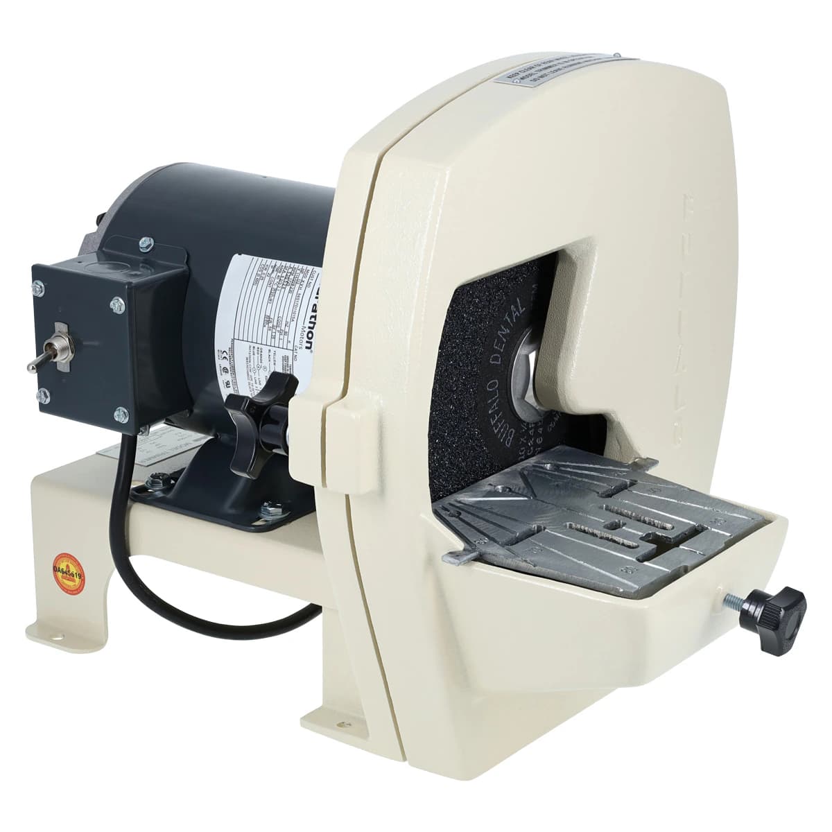 Buffalo Dental Wet Model Trimmer, 10" Diameter, 1/3 HP, 120VAC 60Hz, 7 Amp Max, 61790A thumbnail 2