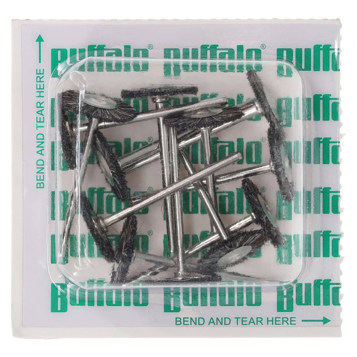 Abbott-Robinson Polishing Bristle Brush #12, Soft, 12/Box - Brush Abbott-Robinson HP #12 - Image 1