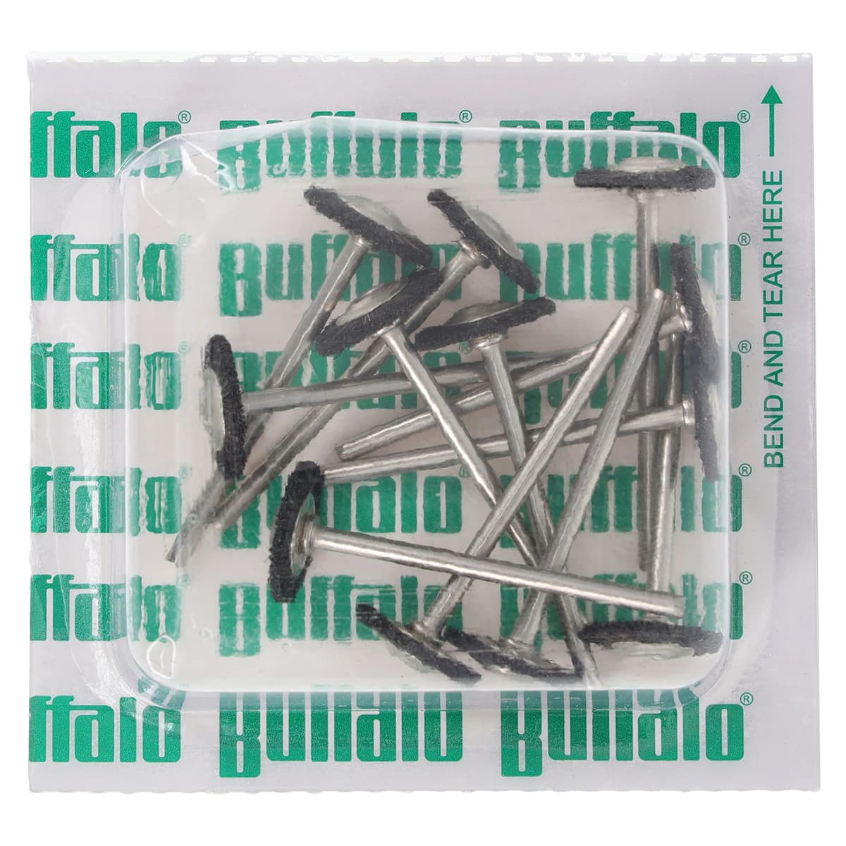 Buffalo Dental Brush Abbott-Robinson HP #9, Extra Stiff, Polishing, 12/Box - Brush Abbott-Robinson HP #9 - Image 1