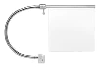 Buffalo Dental Custom Clamp-On Safety Shield with 1/8" Wide Clamp Slot for Model Trimmers, 78900 - Buffalo - Custom Clamp-On Safety Shield (w/ 1/8" Wide Clamp Slot) for Model Trimmers, 78900 - Image 1