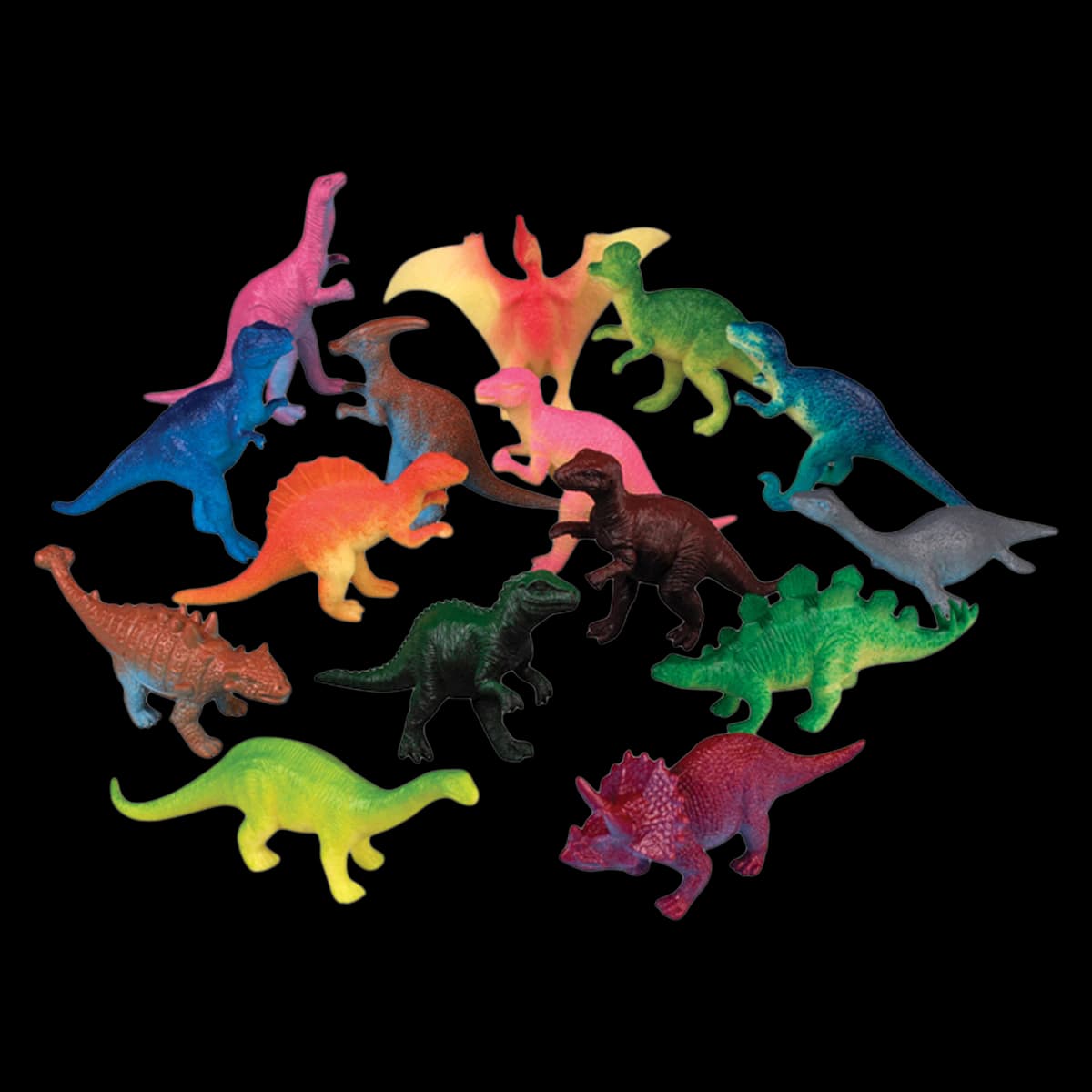 Sherman Specialty 3" Realistic Dinosaurs Assorted Pack, 144/Box - 3" Dinosaurs Asst (144) - Image 1