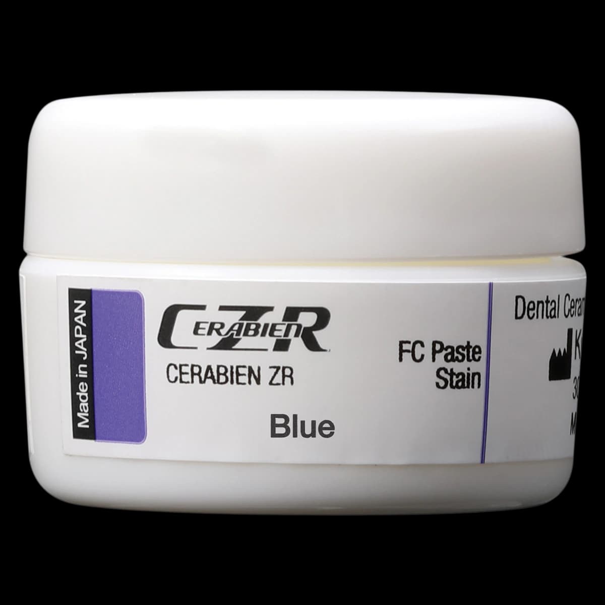 Cerabien ZR FC Paste Stain, Blue, 3 g Jar - CERABIEN™ ZR FC Paste Stain, 3 g Jar - Blue - Image 1