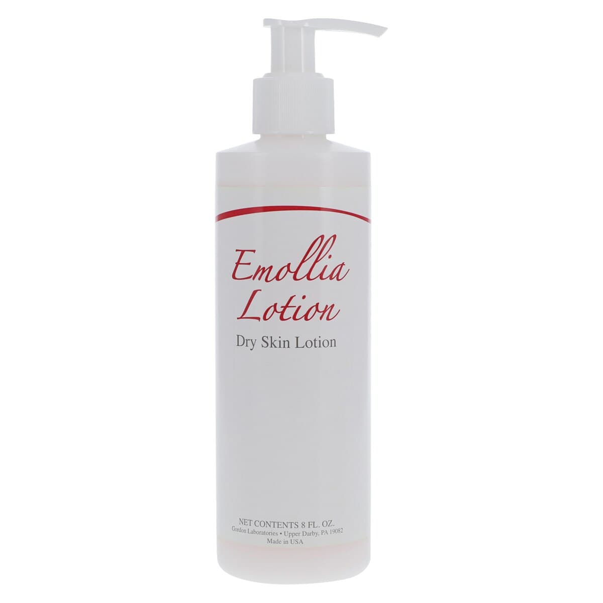 Emollia Lubricating Lotion, 8 oz, Pink Scented, for Dry Skin - Emollia Lotion - Image 1