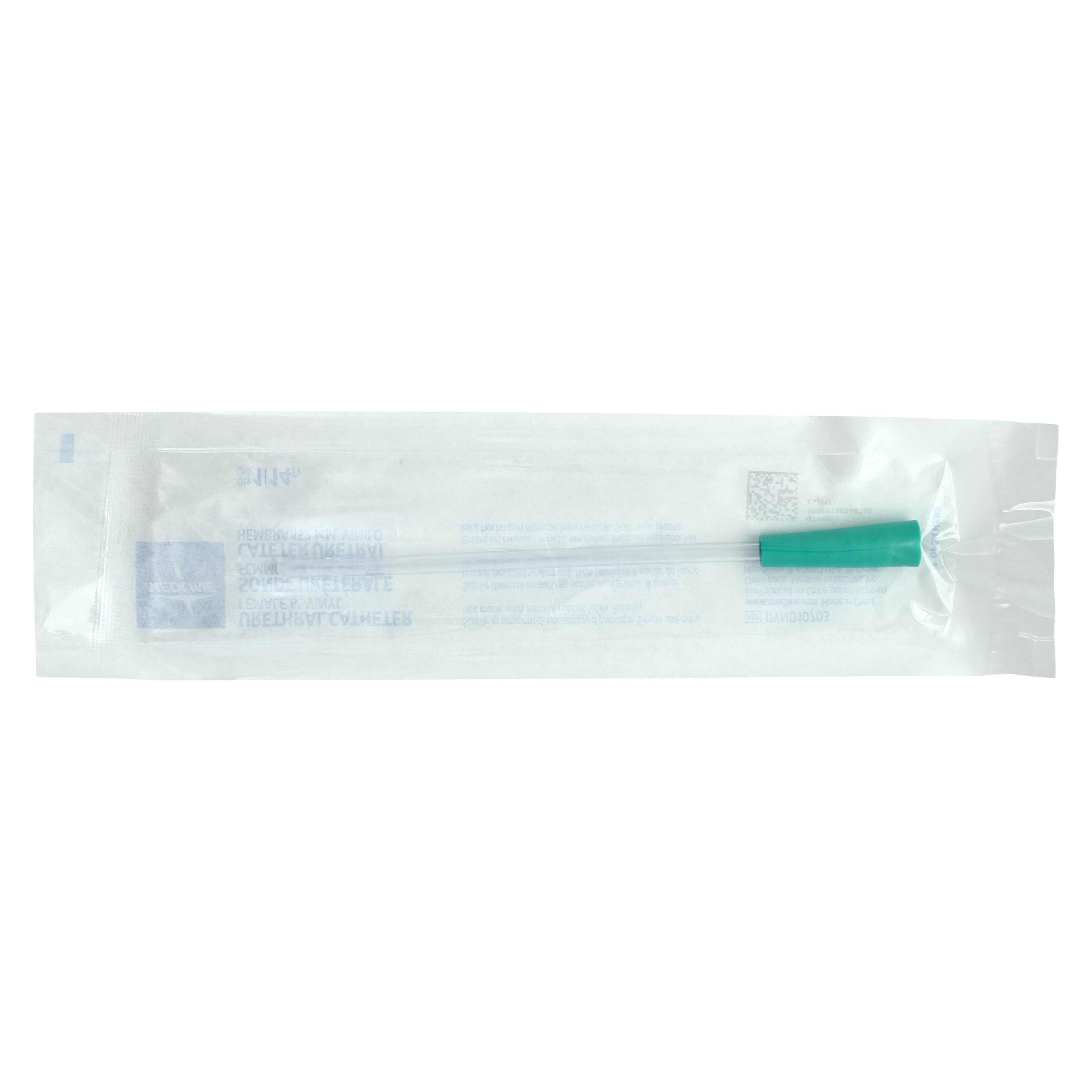 Medline Self-Cath Intermittent Urethral Catheter, Sterile, Vinyl, 14 Fr thumbnail 2
