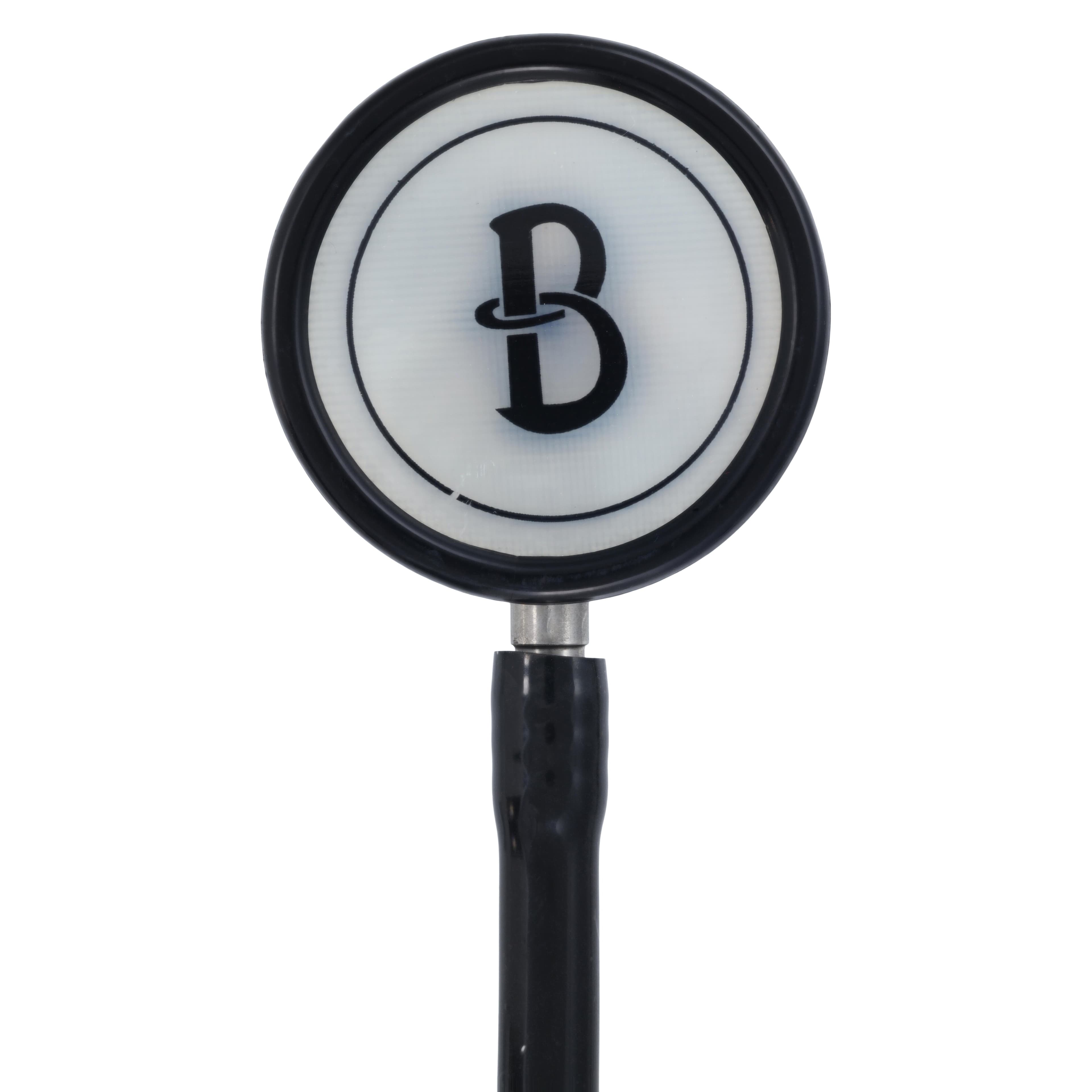 Cardiology Stethoscope, Adult, Black, Single Lumen Tubing, Each thumbnail 5