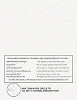 Laser RX Paper Medicaid Approved, Full Sheet, 8.5 in x 11 in, Color-Changing Ink, 500/Package - Laser RX Paper Medicaid Apprvd - Image 1