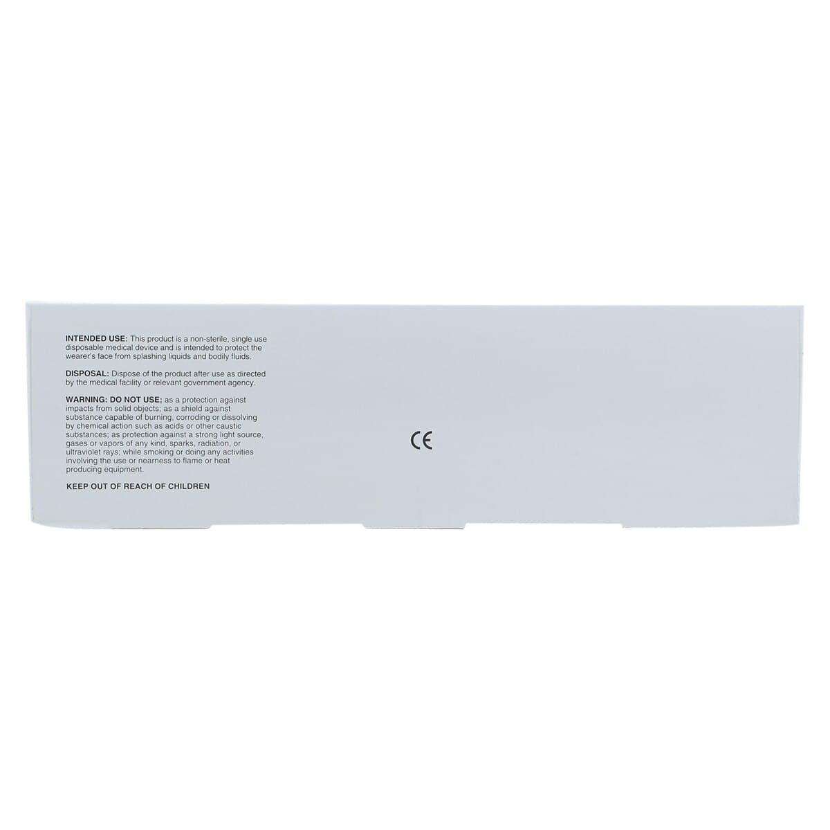 Unimed Splash Shield Lite Shield Replacement, Clear/Blue, 40/Box thumbnail 3