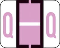 Tab "Q" End Tab Labels, 1.25" x 1", 500/Roll - Tab "Q" End Tab Labels - Image 1