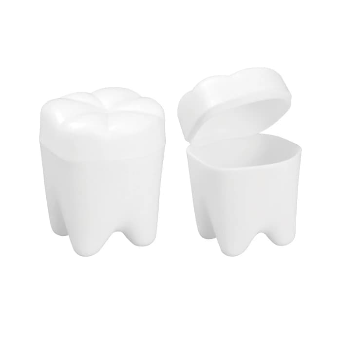 Sherman Specialty Tooth Saver Tooth Shaped White, 2", 72/Pk, S6090 - Tooth Saver Tooth Shaped White, 72/Pk, S6090 - Image 1