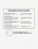 Laser RX Paper Medicaid Approved, Full Sheet, 8.5 in x 11 in, 500/Pk - Laser RX Paper Medicaid Apprvd - Image 1