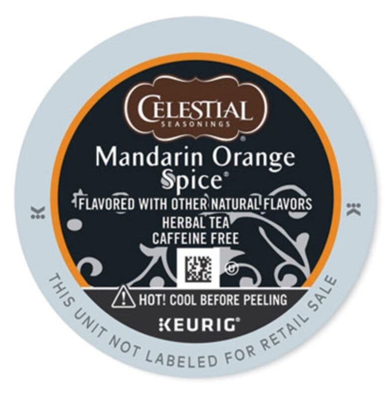 Keurig® K-Cup® Celestial Seasonings® Mandarin Orange Spice® Herb Tea, Box of 24 - Keurig® K-Cup® Celestial Seasonings® Mandarin Orange Spice® Herb Tea Box of 24 - Image 1