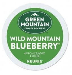 Green Mountain Coffee® Wild Mountain Blueberry® K-Cup® Pods, Light Roast, Fair Trade Certified™, 24 Count (GTM6783) - Keurig® K-Cup® Green Mountain Coffee® Fair Trade Wild Mountain Blueberry® Box of 24 - Image 1