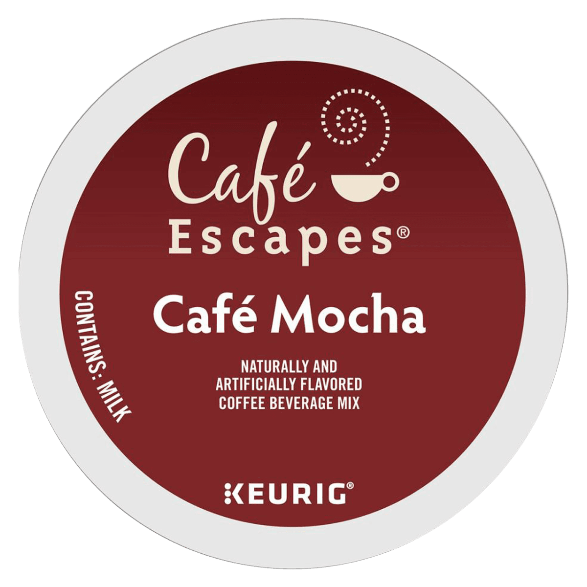 Keurig K-Cup Cafe Escapes Cafe Mocha, 24 K-Cups per Box, GMT6803 - Keurig® K-Cup® Cafe Escapes® Cafe Mocha Box of 24 - Image 1
