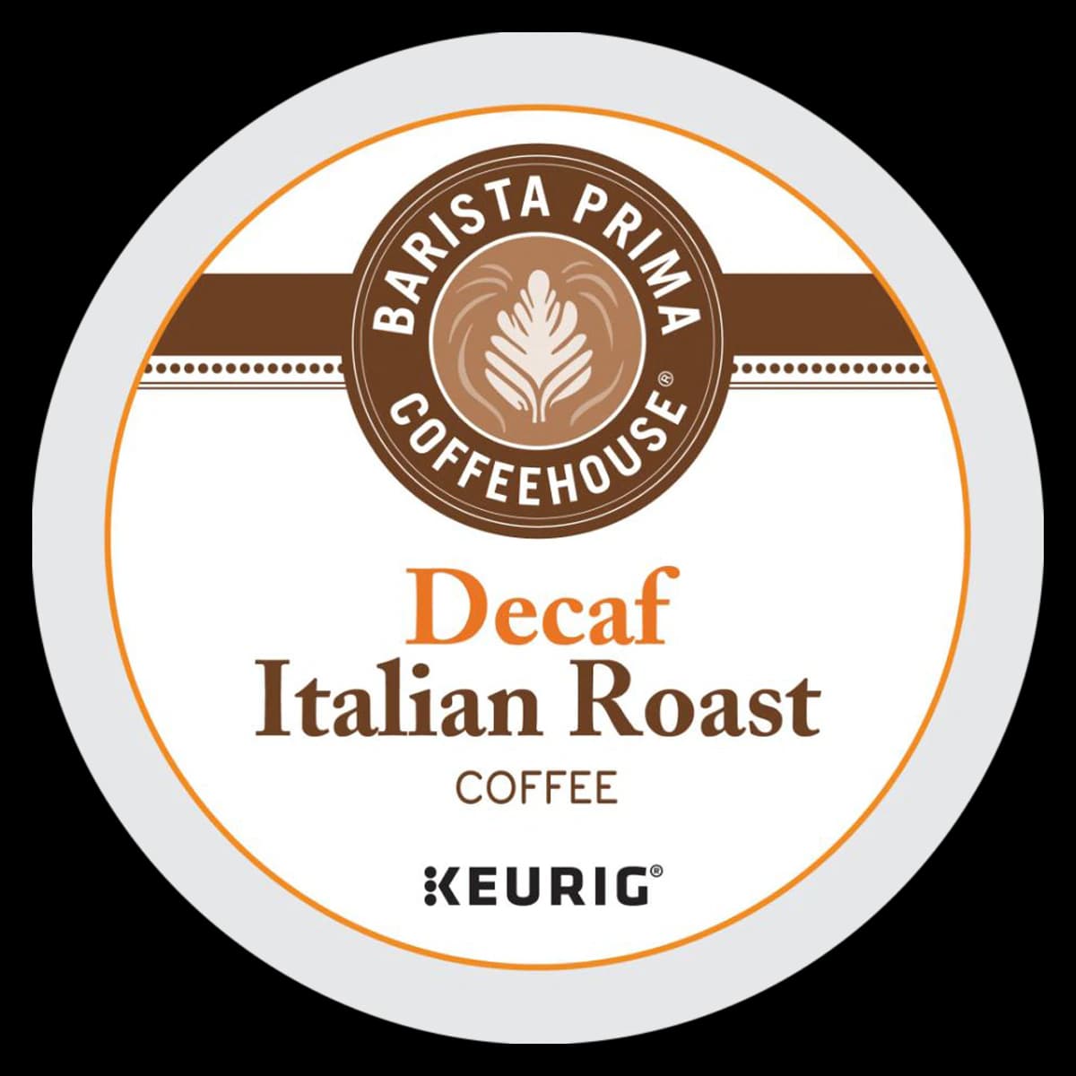 Barista Prima Coffeehouse® Decaf Italian Roast Coffee K-Cups, Dark Roast, 24/Box - Barista Prima Coffeehouse® Decaf Italian Roast Coffee K-Cups Box of 24 - Image 1