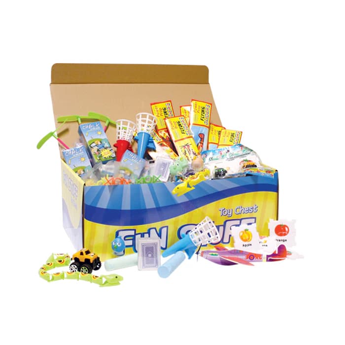 Treasure Chest Action Toys, Assorted Pack, 144/Pk, K11 - Treasure Chest Action Toys, 144/Pk, K11 - Image 1
