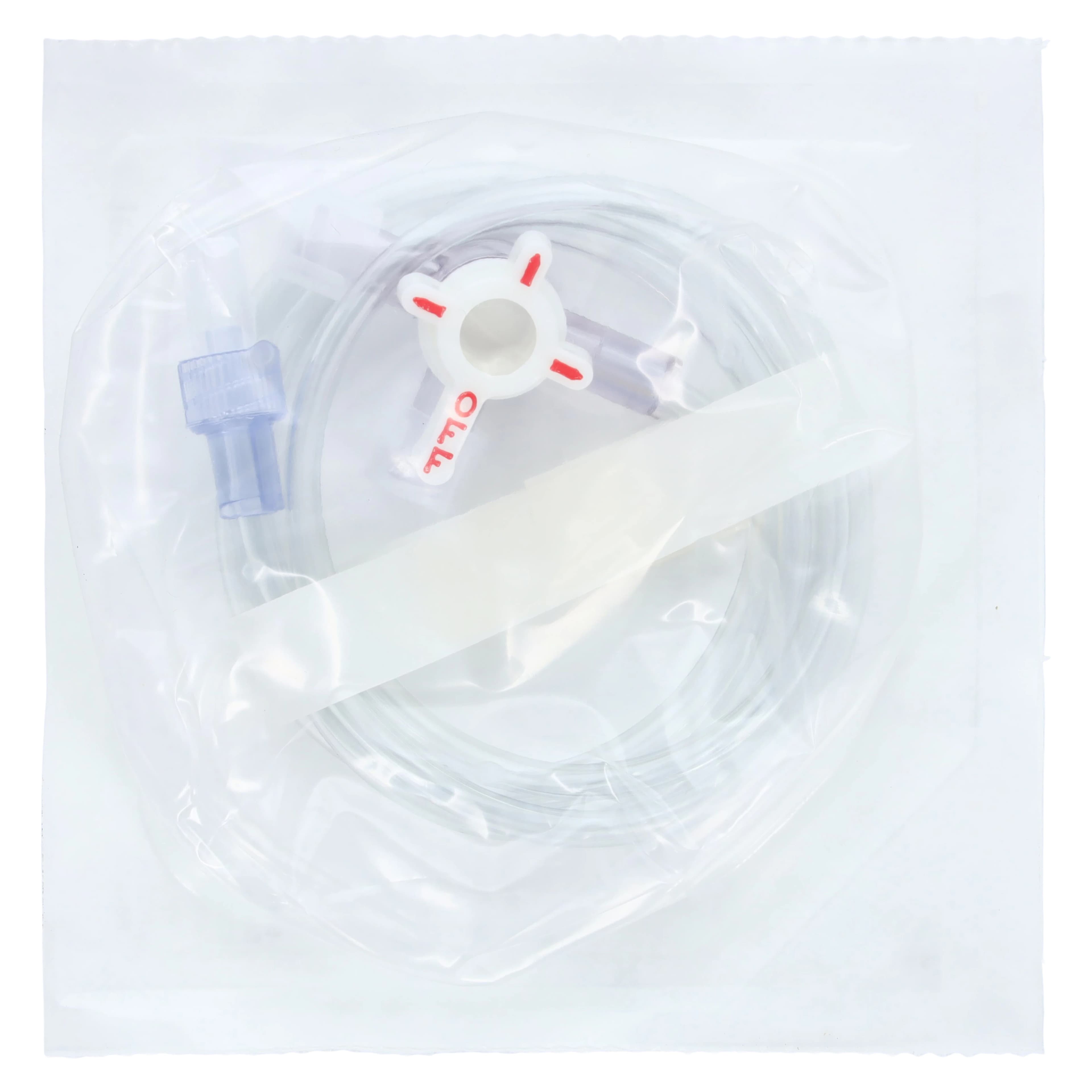 Medex 4-Way Stopcock with 34" Male Luer Lock Adapter, Non-DEHP, Sterile, Disposable, 50/Case thumbnail 3
