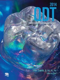Quintessence of Dental Technology 2014, Volume 37 (QDT Yearbook), 212 pp, ISBN 978-0-86715-660-7 - Quintessence of Dental Technology 2014 / Duarte Sillas Jr - Image 1