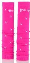 Med Sleeve Solid Bling Compression Arm Sleeve, Adult Unisex, Hot Pink, Nylon/Spandex, Large, 1 Pair - Med Sleeve Solid Bling - Image 1