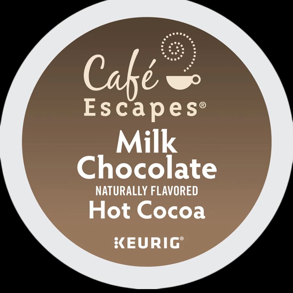 Keurig K-Cup® Packs, Hot Cocoa - Café Escapes® Milk Chocolate, 24/Box, GMT6801 - Keurig K-Cup® Packs, Hot Cocoa - Café Escapes® Milk Chocolate - Image 1