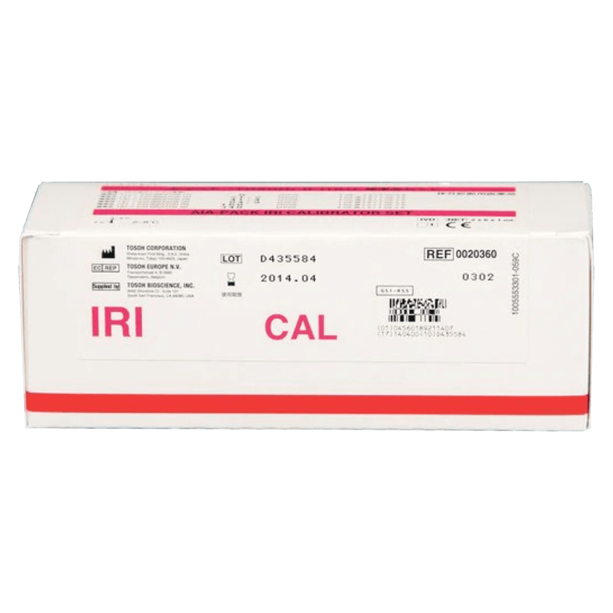 Tosoh AIA-PACK Insulin (IRI) Calibrator, 12 x 1 mL, 8/Case - AIA-PACK Insulin (IRI) Cal - Image 1