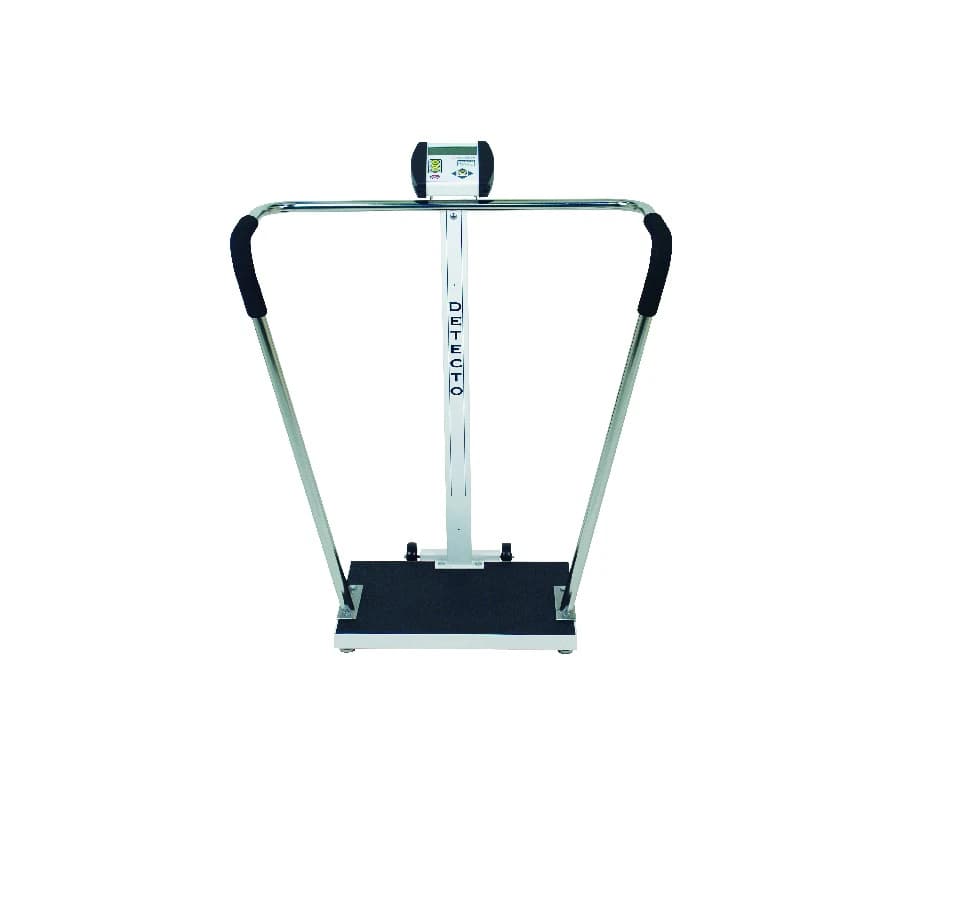Detecto Bariatric Digital Scale, 600 lb Capacity, White, Each thumbnail 2