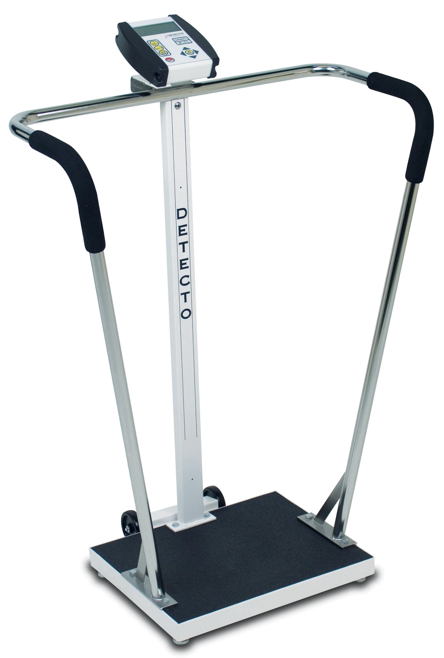 Detecto Bariatric Digital Scale, 600 lb Capacity, White, Each - Scale Digital White - Image 1