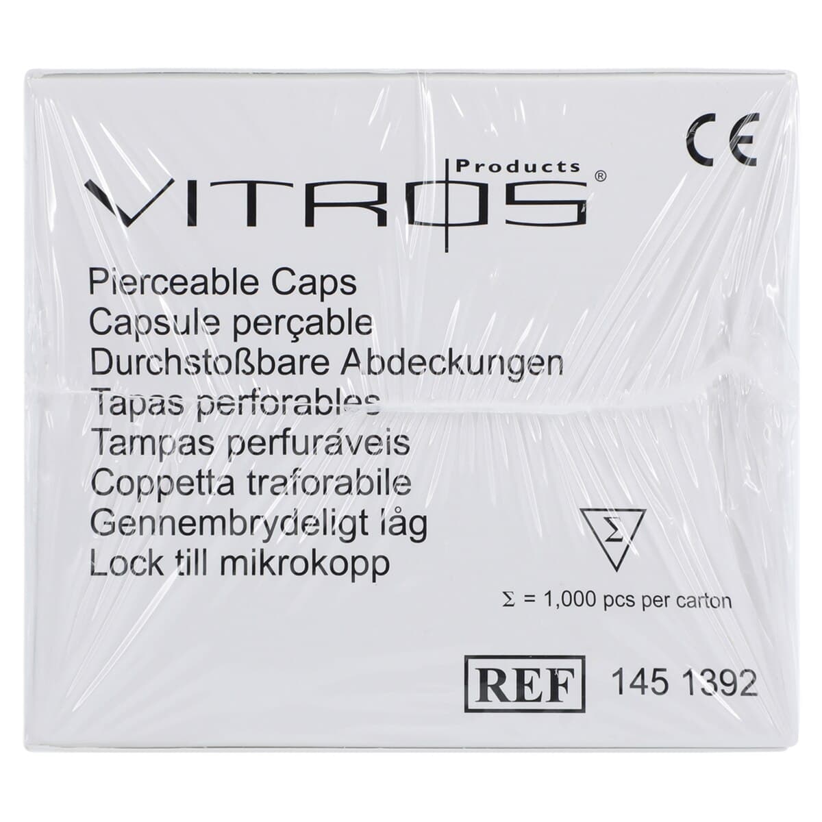 Pierceable Sample Cup with Cap, 10/Box thumbnail 4