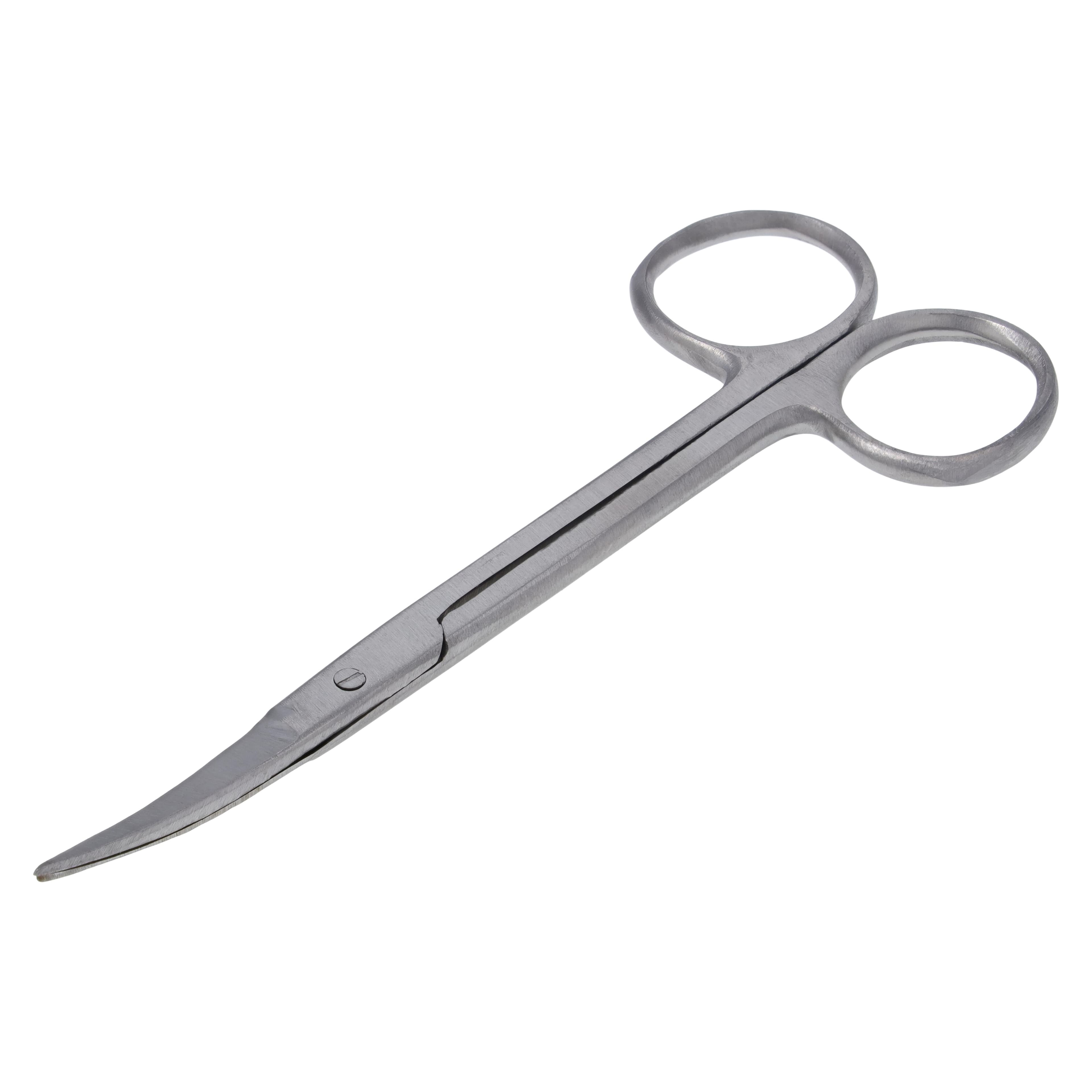 Medco Instruments Iris Scissors, Curved, 4-1/2" (11.4 cm), Stainless Steel, Non-Sterile, Reusable, Each thumbnail 4