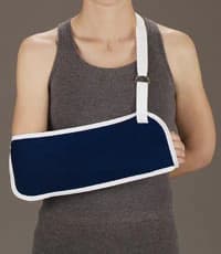 DeRoyal Comfort Immobilizer Arm Sling, Adult Large, Canvas, 7" x 19" thumbnail 2