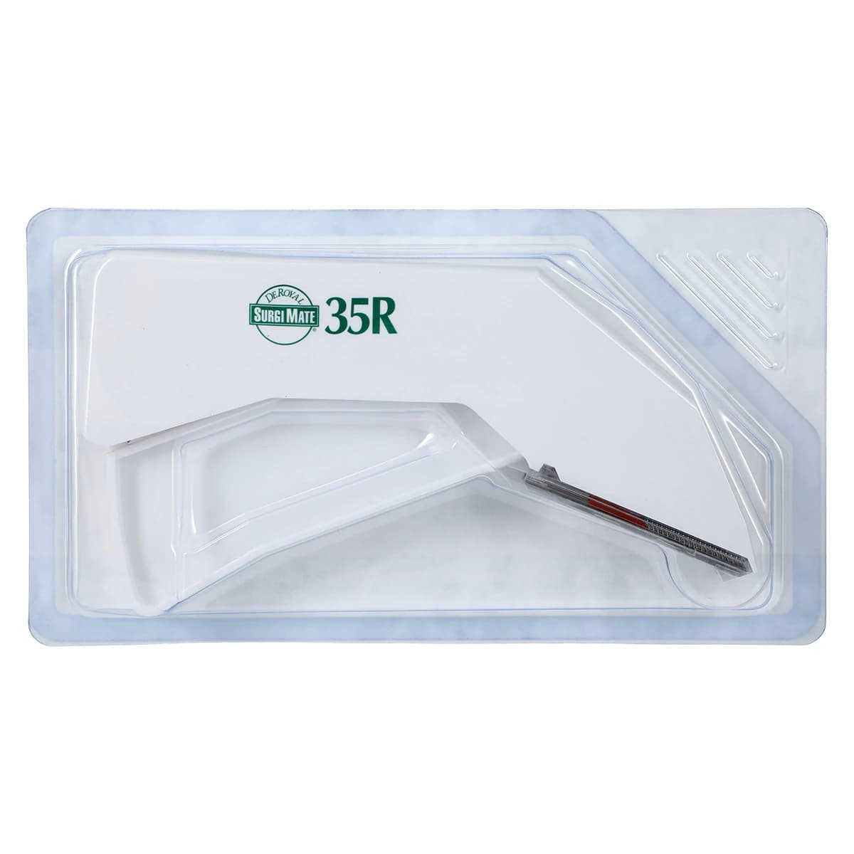 DeRoyal Premium Skin Stapler Applicator, 35 Regular Staples, Plastic Trigger Pull, 6/Box thumbnail 3
