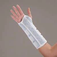 DeRoyal Uni-Foam Wrist/Forearm Splint, Left, One Size, 8" - Wrist Splint Uni-Foam,Left - Image 1